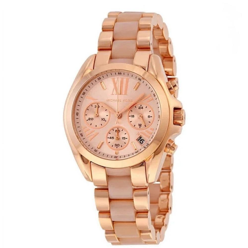 Michael Kors Rose Gold Chronograph Bracelet Watch